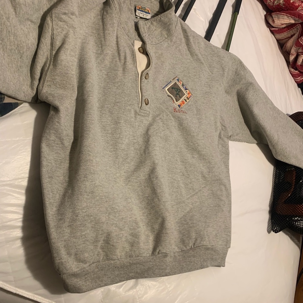 Size small men’s vintage polo sweater Kona Hawaii sgt leisure